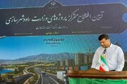 افتتاح و بهره‌برداری از عملیات اجرایی احداث تقاطع غیر همسطح و باند دوم شهر گناوه واقع