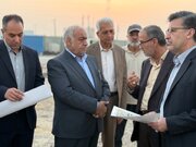 ببینید| بازدید هوشنگ بازوند از روند ساخت میدان سایت شهر بندرعباس