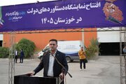 افتتاح نمایشگاه دستاوردهای در خوزستان با حضور ستاندار استان