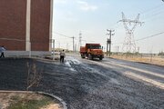 ببینید | آغاز عملیات روکش آسفالت معابر سایت ۲۱۶ واحدی طرح نهضت ملی مسکن مهرشهر دزفول‌