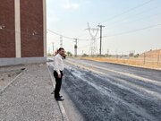 ببینید | آغاز عملیات روکش آسفالت معابر سایت ۲۱۶ واحدی طرح نهضت ملی مسکن مهرشهر دزفول‌