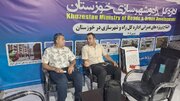 ببینید | گزارش تصویری نخستین شب فعالیت غرفه اداره کل راه و شهرسازی خوزستان در نماشگاه هفته دولت