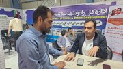 ببینید | گزارش تصویری نخستین شب فعالیت غرفه اداره کل راه و شهرسازی خوزستان در نماشگاه هفته دولت