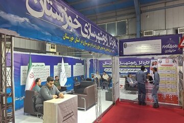 ببینید | گزارش تصویری نخستین شب فعالیت غرفه اداره کل راه و شهرسازی خوزستان در نماشگاه هفته دولت