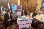 برپایی میز خدمت راه و شهرسازی بوشهر به مناسبت هفته دولت