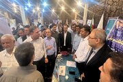 برپایی میز خدمت راه و شهرسازی بوشهر به مناسبت هفته دولت