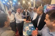 برپایی میز خدمت راه و شهرسازی بوشهر به مناسبت هفته دولت