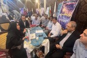 برپایی میز خدمت راه و شهرسازی بوشهر به مناسبت هفته دولت