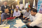 برپایی میز خدمت راه و شهرسازی بوشهر به مناسبت هفته دولت