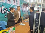 ببینید| برگزاری میز خدمت اداره‌کل راه و شهرسازی سیستان و بلوچستان در مصلای نماز جمعه زاهدان همزمان با هفته دولت