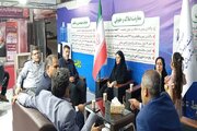 ببینید | حضور اصحاب رسانه، هنرمندان و مدیران استانی در دومین شب فعالیت غرفه اداره کل راه و شهرسازی خوزستان در نماشگاه هفته دولت
