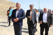 ببینید | بهره‌برداری از پروژه‌های اداره‌کل راهداری و حمل‌ونقل جاده‌ای استان اصفهان در شهرستان لنجان همزمان با هفته دولت