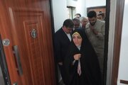 ببینید : آیین افتتاح پروژه‌های طرح نهضت ملی مسکن اردبیل با حضور زهرا بهروز آذر معاون رئیس‌جمهور در امور زنان و خانواده