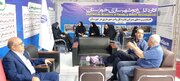ببینید | حضور شهرداران و مدیران استانی به همراه معاونین اداره کل راه و شهرسازی خوزستان در سومین شب فعالیت غرفه اداره کل در نماشگاه هفته دولت