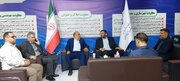 ببینید | حضور شهرداران و مدیران استانی به همراه معاونین اداره کل راه و شهرسازی خوزستان در سومین شب فعالیت غرفه اداره کل در نماشگاه هفته دولت