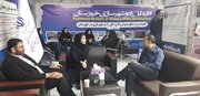 ببینید | حضور شهرداران و مدیران استانی به همراه معاونین اداره کل راه و شهرسازی خوزستان در سومین شب فعالیت غرفه اداره کل در نماشگاه هفته دولت