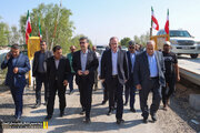 قاب‌هایی از بازدید معاون وزیر راه و شهرسازی، از پروژه احداث باند دوم محور لار–بندرعباس تا تونل وحدت در محور لار–جهرم