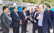 همزمان با هفته دولت؛ میز ارتباطات مردمی اداره‌کل راه و شهرسازی البرز در مصلی کرج برپا شد