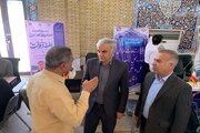 برپایی میز ارتباطات مردمی اداره‌کل راهداری و حمل‌ونقل جاده‌ای ایلام همزمان با هفته دولت