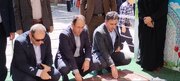 همزمان با هفته دولت؛ تجدید میثاق مدیران اداره‌کل راه و شهرسازی استان البرز با آرمان‌های شهدا