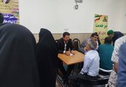 برپایی میز خدمت راهداری و حمل‌ونقل جاده‌ای در شهرستان‌های استان همزمان با هفته دولت