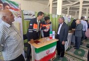 برپایی میز خدمت راهداری و حمل‌ونقل جاده‌ای در شهرستان‌های استان همزمان با هفته دولت