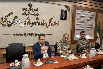 برگزاری دومین جلسه فصلی یگان حفاظت اداره‌کل راه و شهرسازی گیلان با محوریت صیانت از اراضی دولتی