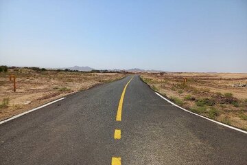 بهره‌برداری از محور روستایی قراجه‌رباط در شهرستان جاجرم استان خراسان شمالی