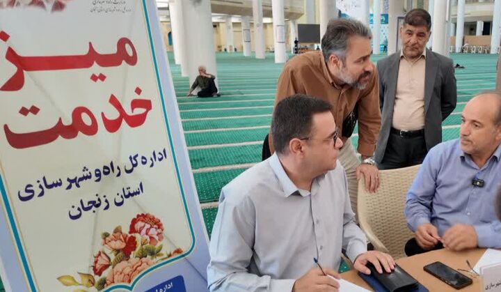 ویدئو | پاسخگویی مدیران اداره کل راه و شهرسازی استان زنجان در میز خدمت مصلی شهر زنجان