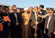 آغاز عملیات اجرایی دروازه قرآن نهبندان با حضور نایب‌رئیس مجلس