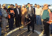 آغاز عملیات اجرایی دروازه قرآن نهبندان با حضور نایب‌رئیس مجلس