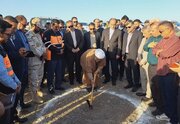 آغاز عملیات اجرایی دروازه قرآن نهبندان با حضور نایب‌رئیس مجلس