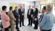گزارش تصویری | بررسی وضعیت ساختمان اداری سردار شهید کاوه اداره کل راه و شهرسازی استان خراسان رضوی در بازدید مسئولان سازمان ملی زمین و مسکن