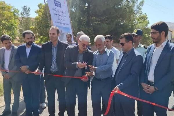 بهره‌برداری از چهار پروژه راهداری در شهرستان قائنات خراسان جنوبی همزمان با هفته دولت