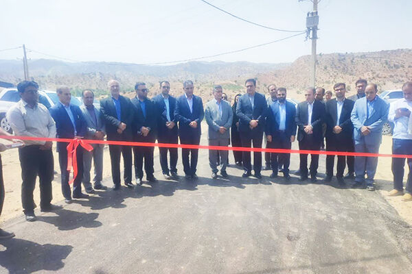 افتتاح و کلنگ زنی ۹ پروژه راهداری در شهرستان معمولان لرستان