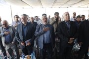ببینید| افتتاح 12.5 کیلومتر دیگر از محور رامهرمز-بهبهان با حضور مدیرعامل شرکت ساخت و توسعه