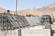استمرار عملیات اجرایی تقاطع غیرهمسطح مهدیشهر در استان سمنان