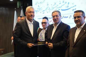 تجلیل از اداره کل راه و شهرسازی آذربایجان غربی در جشنواره شهید رجایی استان