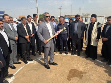 عملیات اجرایی احداث پل "سیاه منصور" دزفول آغاز شد