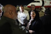 ببینید| ورود وزیر راه و شهرسازی به استان خوزستان