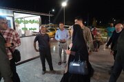 ببینید| ورود وزیر راه و شهرسازی به استان خوزستان