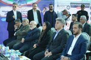 ببینید|فرآیند عملیات خارج سازی کشتی غرق شده موسوم به خانیان در بندر خرمشهر