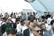 ببینید| آیین بهره‌‌برداری از باند دوم محور دارخوین-شادگان به طول 14 کیلومتر در استان خوزستان