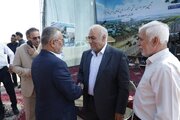 ببینید| آیین بهره‌‌برداری از باند دوم محور دارخوین-شادگان به طول 14 کیلومتر در استان خوزستان