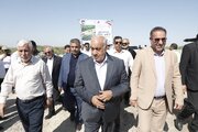 ببینید| آیین بهره‌‌برداری از باند دوم محور دارخوین-شادگان به طول 14 کیلومتر در استان خوزستان