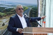ببینید| آیین بهره‌‌برداری از باند دوم محور دارخوین-شادگان به طول 14 کیلومتر در استان خوزستان