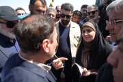 ببینید/ وزیر راه و شهرسازی در آیین بهره‌برداری از باند دوم محور دارخوین- شادگان
