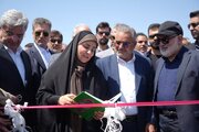 ببینید/ وزیر راه و شهرسازی در آیین بهره‌برداری از باند دوم محور دارخوین- شادگان