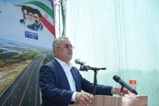 ببینید/ وزیر راه و شهرسازی در آیین بهره‌برداری از باند دوم محور دارخوین- شادگان