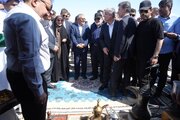 ببینید/ وزیر راه و شهرسازی در آیین بهره‌برداری از باند دوم محور دارخوین- شادگان